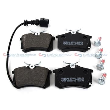 Bromsbeläggssats, Bakaxel — Bakaxel från Autofrance