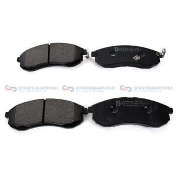 Bromsbeläggssats, Framaxel — Framaxel från Autofrance