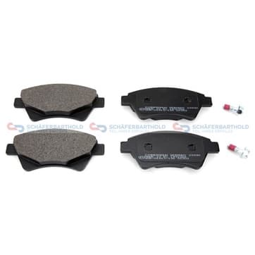 Bromsbeläggssats, Framaxel — Framaxel från Autofrance