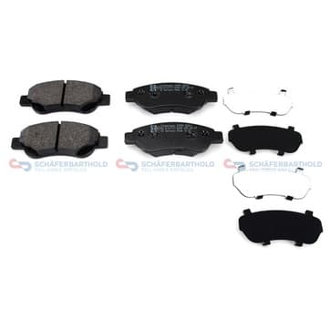 Bromsbeläggssats, Framaxel — Framaxel från Autofrance