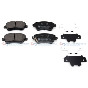 Bromsbeläggssats, Framaxel — Framaxel från Autofrance