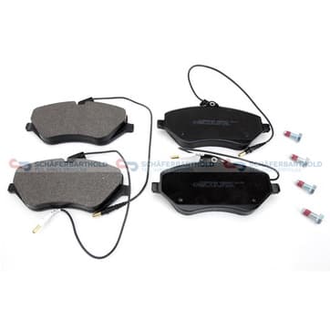 Bromsbeläggssats, Framaxel — Framaxel från Autofrance