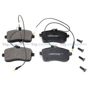 Bromsbeläggssats, Framaxel — Framaxel från Autofrance