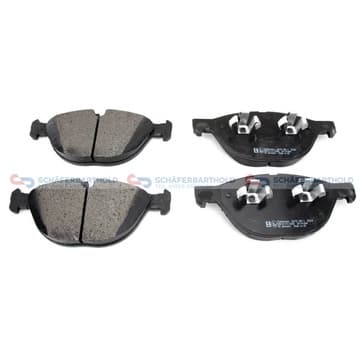 Bromsbeläggssats, Framaxel — Framaxel från Autofrance