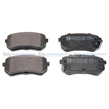 Bromsbeläggssats, Bakaxel — Bakaxel från Autofrance