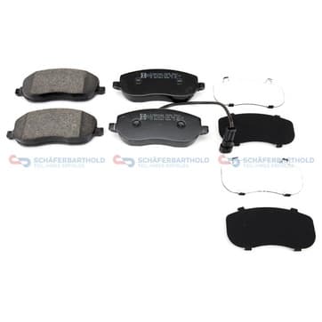 Bromsbeläggssats, Framaxel — Framaxel från Autofrance