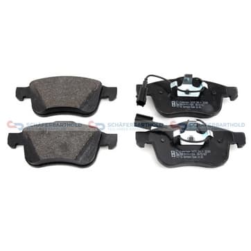 Bromsbeläggssats, Framaxel — Framaxel från Autofrance