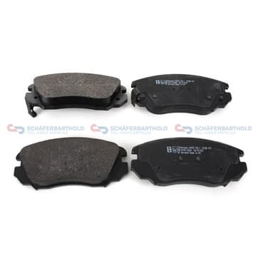 Bromsbeläggssats, Framaxel — Framaxel från Autofrance