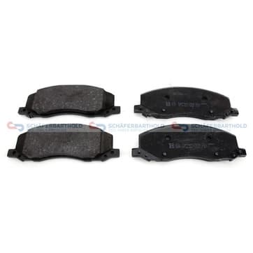 Bromsbeläggssats, Framaxel — Framaxel från Autofrance