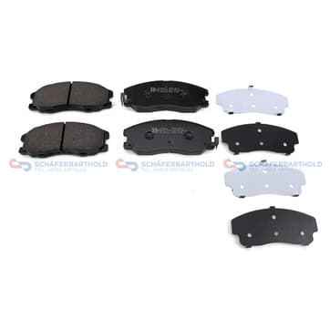 Bromsbeläggssats, Framaxel — Framaxel från Autofrance