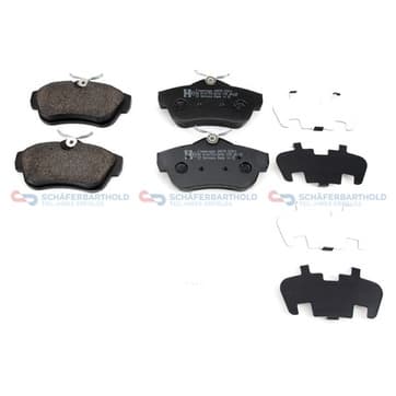 Bromsbeläggssats, Bakaxel — Bakaxel från Autofrance