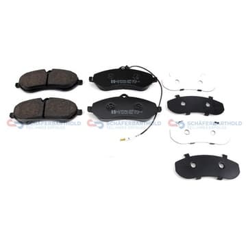 Bromsbeläggssats, Framaxel — Framaxel från Autofrance