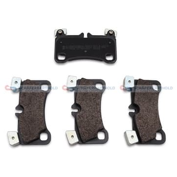 Bromsbeläggssats, Bakaxel — Bakaxel från Autofrance