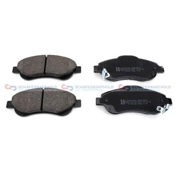 Bromsbeläggssats, Framaxel — Framaxel från Autofrance