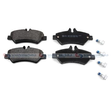 Bromsbeläggssats, Bakaxel — Bakaxel från Autofrance