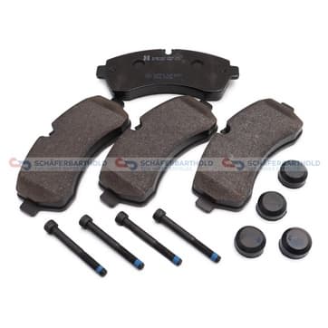 Bromsbeläggssats, Framaxel — Framaxel från Autofrance