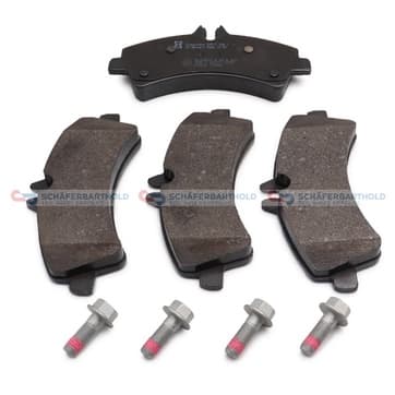 Bromsbeläggssats, Bakaxel — Bakaxel från Autofrance