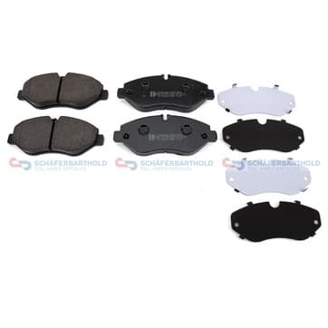 Bromsbeläggssats, Framaxel — Framaxel från Autofrance