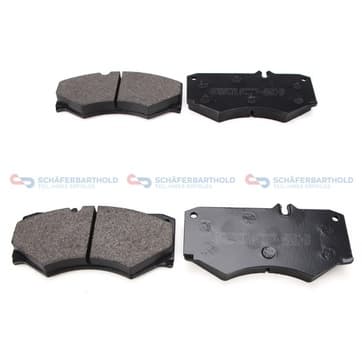 Bromsbeläggssats, Framaxel — Framaxel från Autofrance