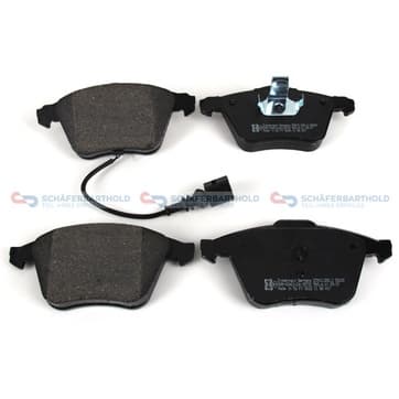 Bromsbeläggssats, Framaxel — Framaxel från Autofrance