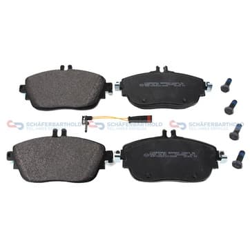 Bromsbeläggssats, Framaxel — Framaxel från Autofrance