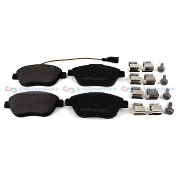 Bromsbeläggssats, Framaxel — Framaxel från Autofrance