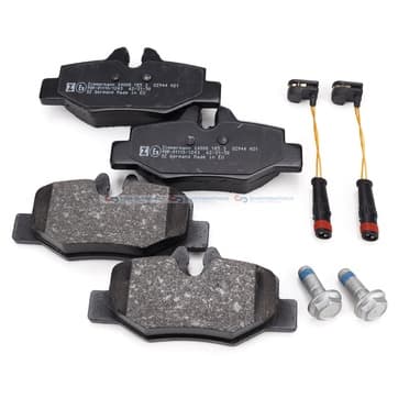 Bromsbeläggssats, Bakaxel — Bakaxel från Autofrance