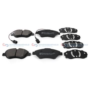 Bromsbeläggssats, Framaxel — Framaxel från Autofrance