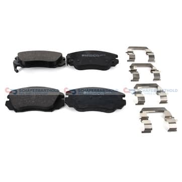 Bromsbeläggssats, Framaxel — Framaxel från Autofrance