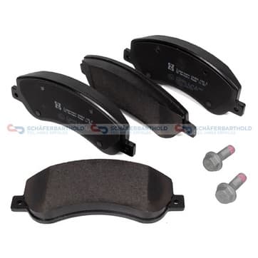 Bromsbeläggssats, Framaxel — Framaxel från Autofrance