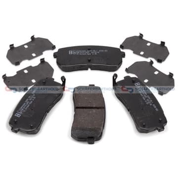 Bromsbeläggssats, Bakaxel — Bakaxel från Autofrance