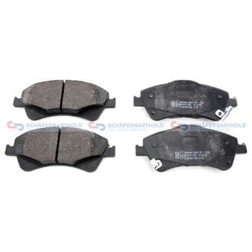 Bromsbeläggssats, Framaxel — Framaxel från Autofrance