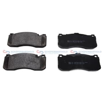 Bromsbeläggssats, Framaxel — Framaxel från Autofrance