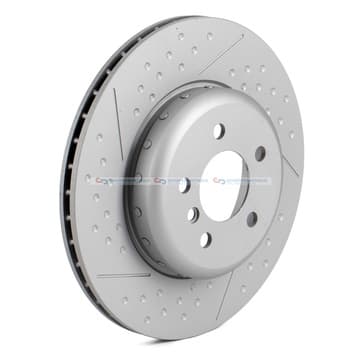 Bromsskiva, Bakaxel — Bakaxel från Autofrance