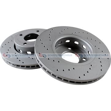 Bromsskiva, Framaxel — Framaxel från Autofrance