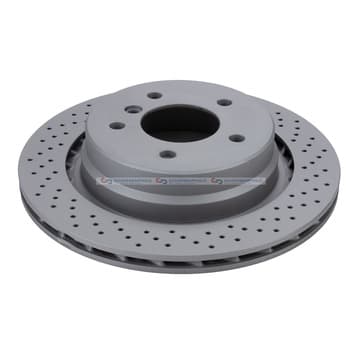 Bromsskiva, Bakaxel höger — Bakaxel höger från Autofrance