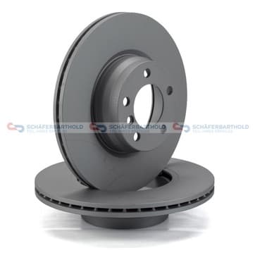 Bromsskiva, Framaxel — Framaxel från Autofrance