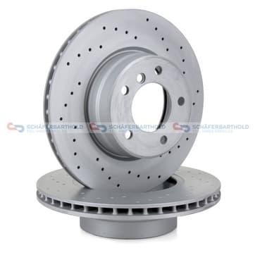 Bromsskiva, Framaxel — Framaxel från Autofrance