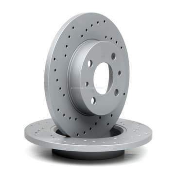 Bromsskiva, Bakaxel — Bakaxel från Autofrance