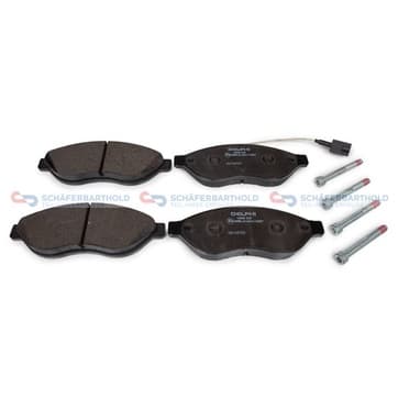 Bromsbeläggssats, Framaxel — Framaxel från Autofrance