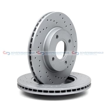 Bromsskiva, Framaxel — Framaxel från Autofrance