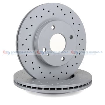 Bromsskiva, Framaxel — Framaxel från Autofrance