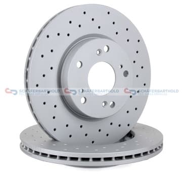 Bromsskiva, Framaxel — Framaxel från Autofrance