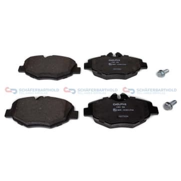 Bromsbeläggssats, Framaxel — Framaxel från Autofrance