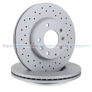 Bromsskiva, Framaxel — Framaxel från Autofrance