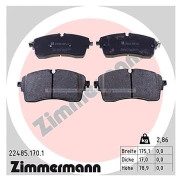 Bromsbeläggssats, Framaxel — Framaxel från Autofrance