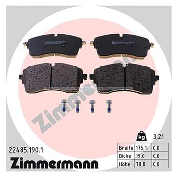 Bromsbeläggssats, Framaxel — Framaxel från Autofrance