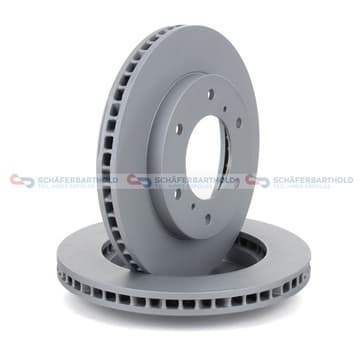 Bromsskiva, Framaxel — Framaxel från Autofrance