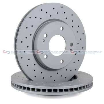 Bromsskiva, Framaxel — Framaxel från Autofrance