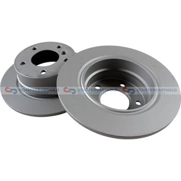 Bromsskiva, Bakaxel — Bakaxel från Autofrance